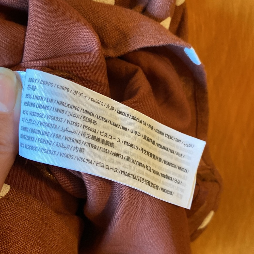 Abercrombie & Fitch Brown One Shoulder Dress NWOT - Picture 13 of 14